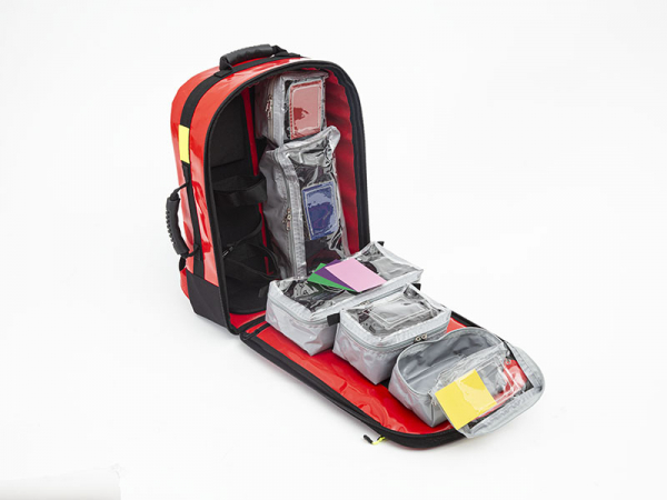 Notfallrucksack Phönix II Innenansicht